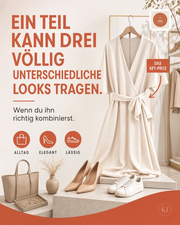 Ein Teil, drei Looks – Instagram-Beitrag Boutique