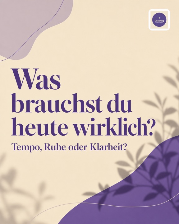 Impuls für Montag: Was dich heute stärkt – Instagram-Beitrag Coaching