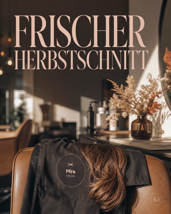 Frischer Herbstschnitt für deinen Look – Instagram-Beitrag Friseur