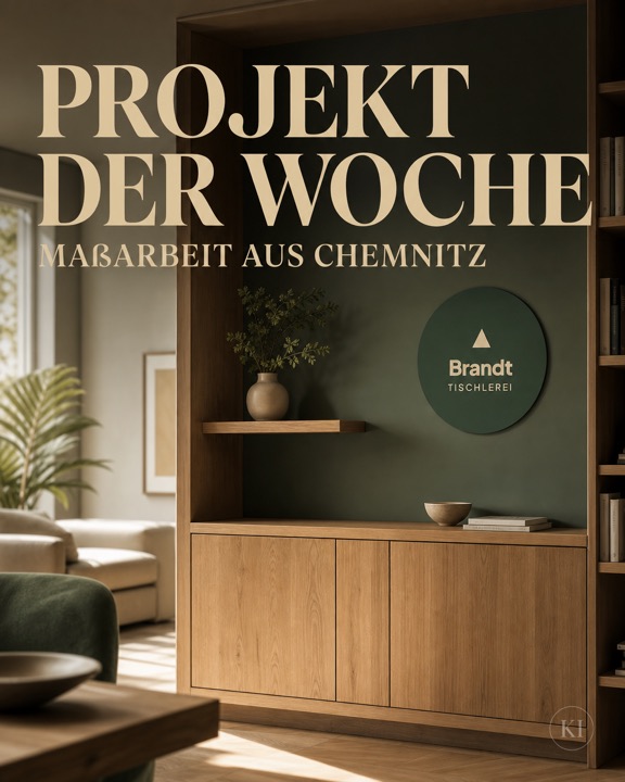 Projekt der Woche: Maßarbeit aus Chemnitz – Instagram-Beitrag Handwerk