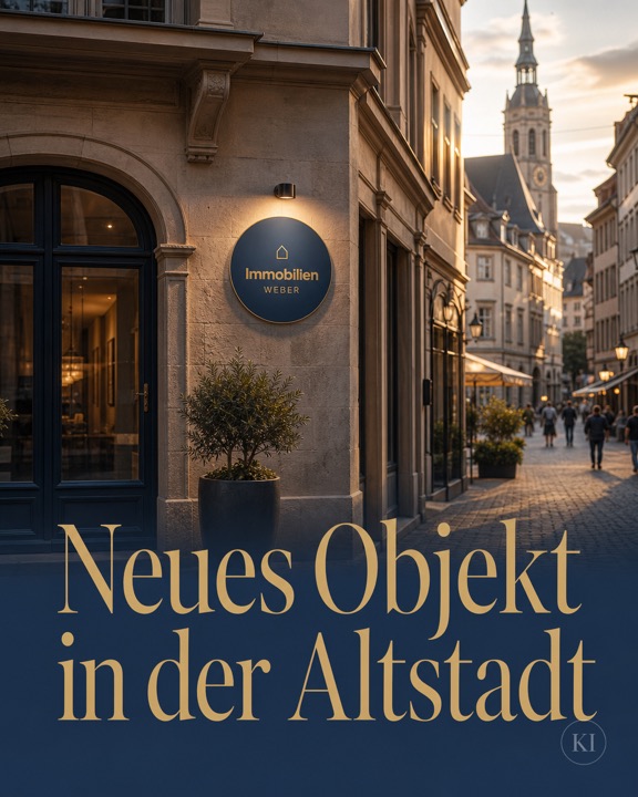 Neues Objekt in der Altstadt – Instagram-Beitrag Immobilien