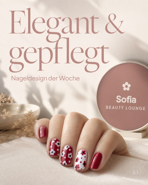 Nageldesign der Woche: Elegant & gepflegt – Instagram-Beitrag Kosmetikstudio