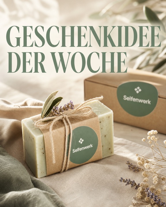 Geschenkidee der Woche: Naturseife – Instagram-Beitrag Online-Shop