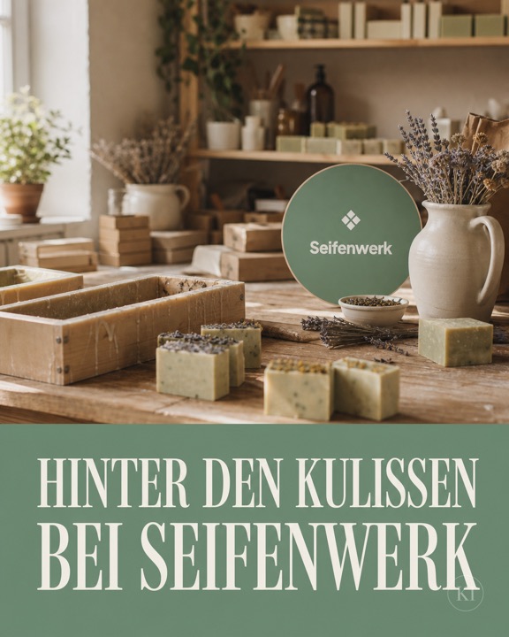 Hinter den Kulissen bei Seifenwerk – Instagram-Beitrag Online-Shop
