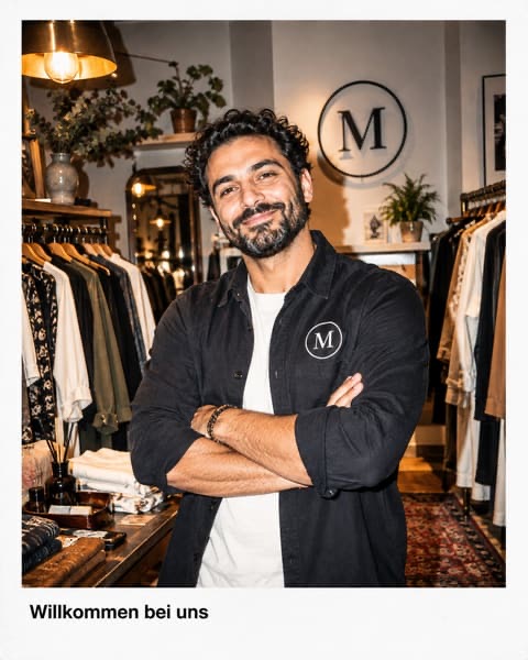 Instagram-Look Blitzlicht-Editorial