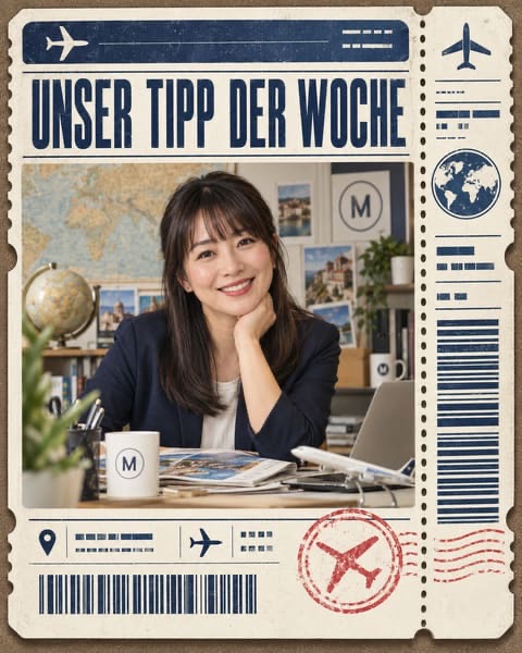 Instagram-Look Ticket & Stempel